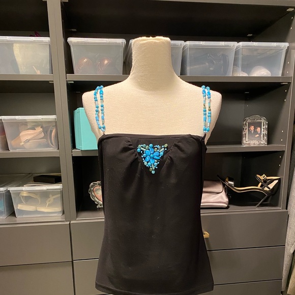 Joseph Ribkoff Black Camisole Size 8 - Picture 3 of 5